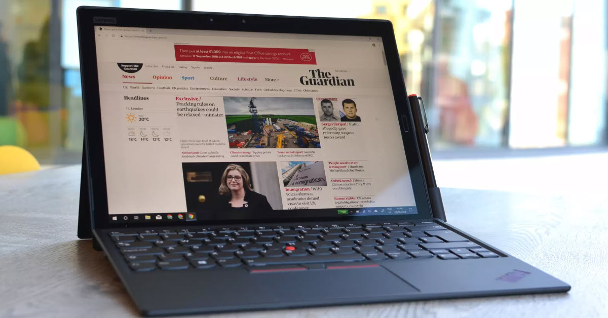 Lenovo Thinkpad X1 Tablet review: as good as Surface Pro but with USB-C