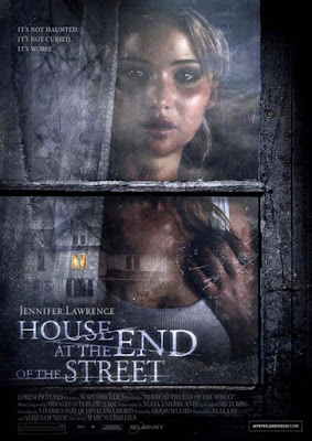 House at the end of the street Movie starring Jennifer Lawrence, the lead actress of the Hunger Games.