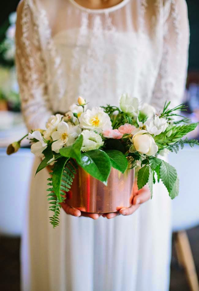 DIY Copper Vase / HARVESTING LOVE EVENTS