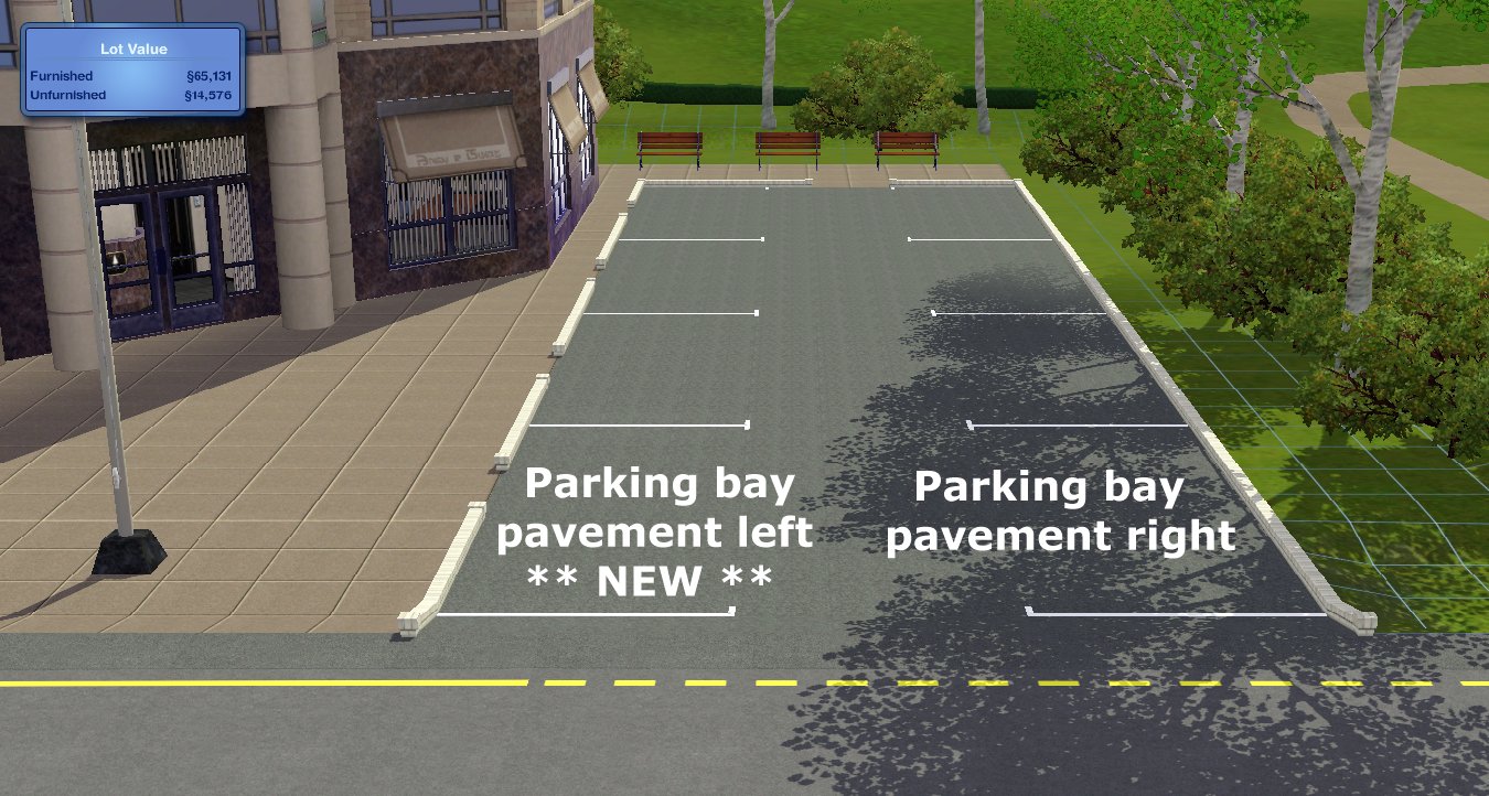 Simming in Magnificent Style Parking bays part 2