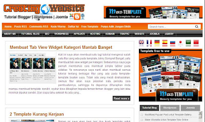 Tempat Download Template Paling Keren