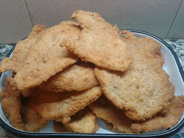 Milanesas De Pollo, Sencillitas.
