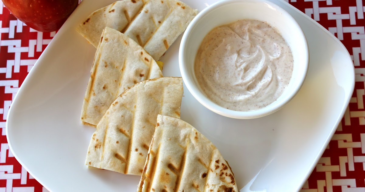 360FamilyNutrition Apple Cinnamon Quesadillas