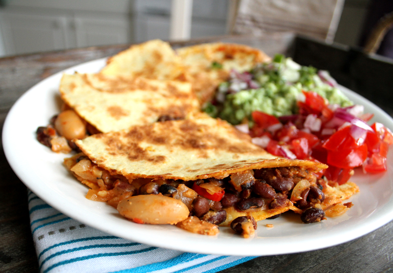 quesadilla oppskrift vegetar
