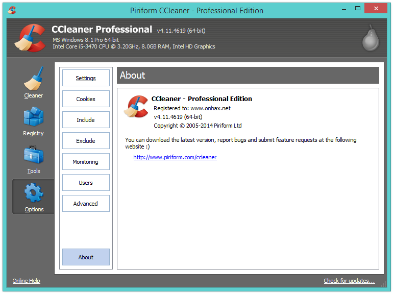 Ccleaner Professional   -  9