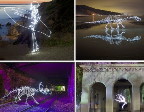 00-Darren-Pearson-Dinosaurs-Palaeontology-Skeletons-and-Angels-in-Light-Paintings-www-designstack-co
