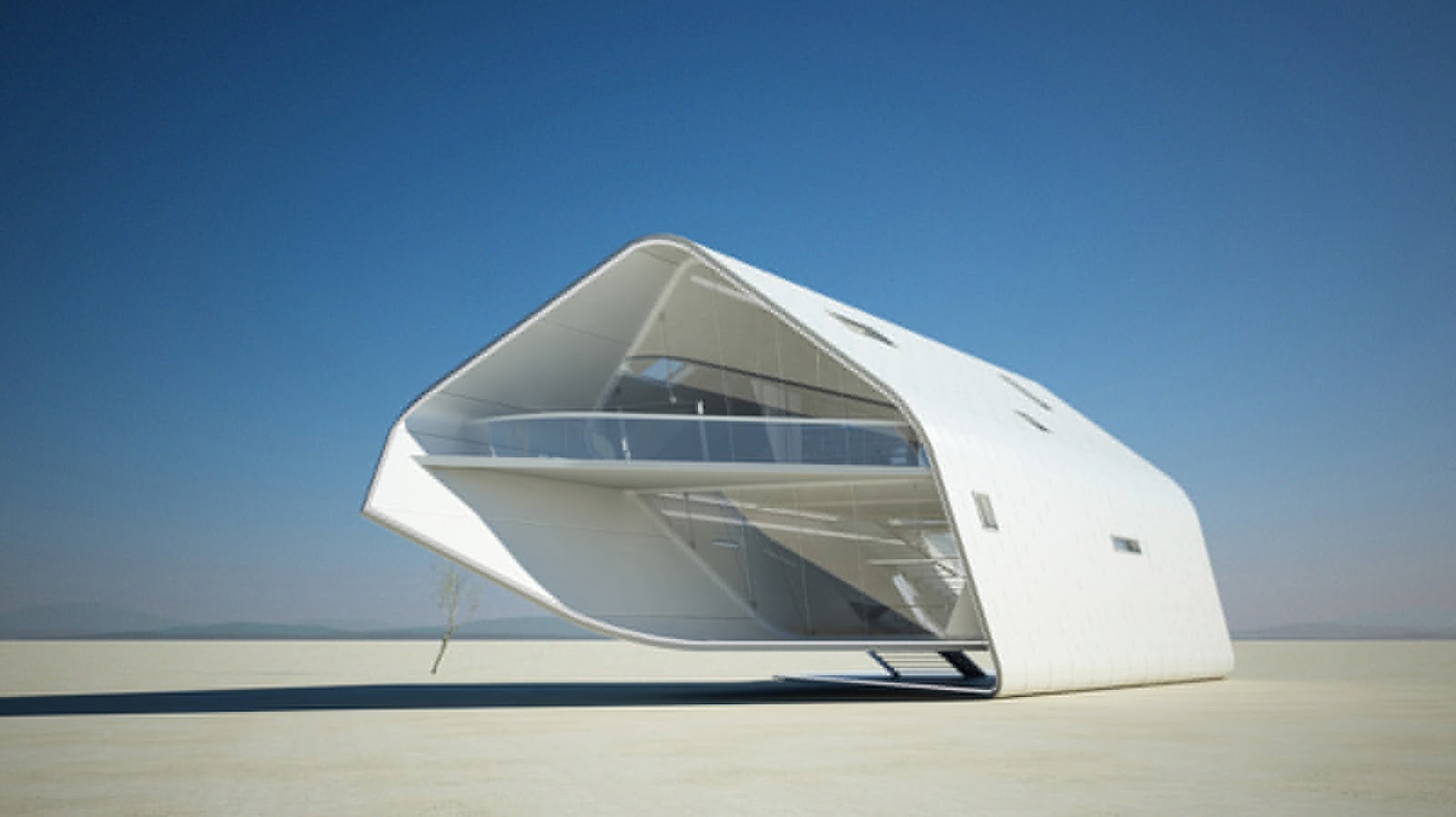 Modern & Mobile California Roll House Thought