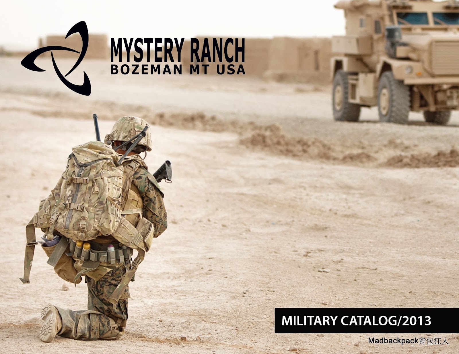 Madbackpack背包狂人: 2013 Mystery Ranch 神秘牧場軍事目錄Military Catalog