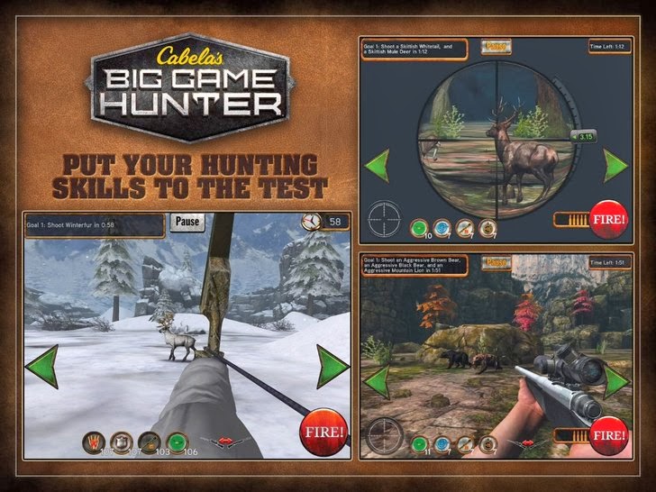 Cabela’s Big Game Hunter App iTunes App By Activision Publishing, Inc - FreeApps.ws