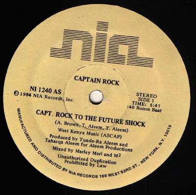 Captain Rock ‎– Capt. Rock To The Future Shock (VLS) (1984) (FLAC + 320 kbps)