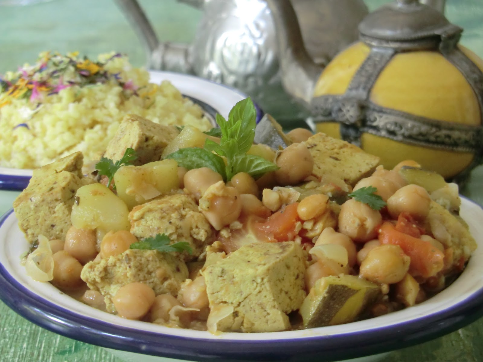 Ma petite cuisine gourmande sans gluten ni lactose Tajine de tofu aux