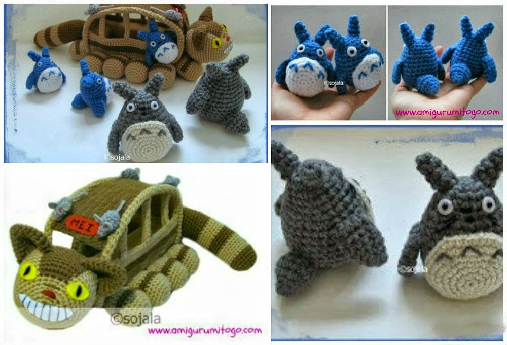 Video Free Totoro Amigurumi Patterns ~ Amigurumi To Go