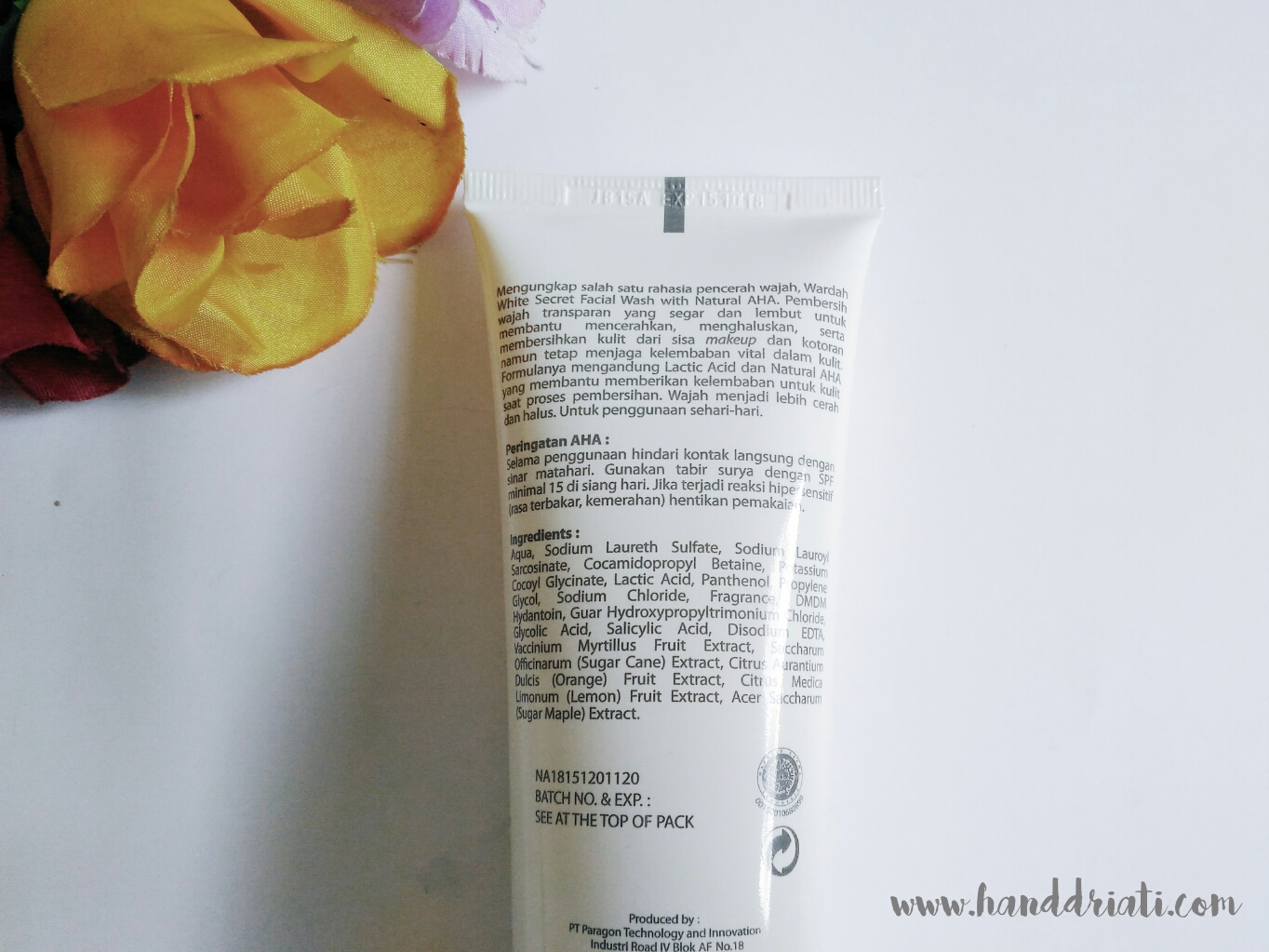 review wardah white secret wash with aha review wardah white secret wash with aha