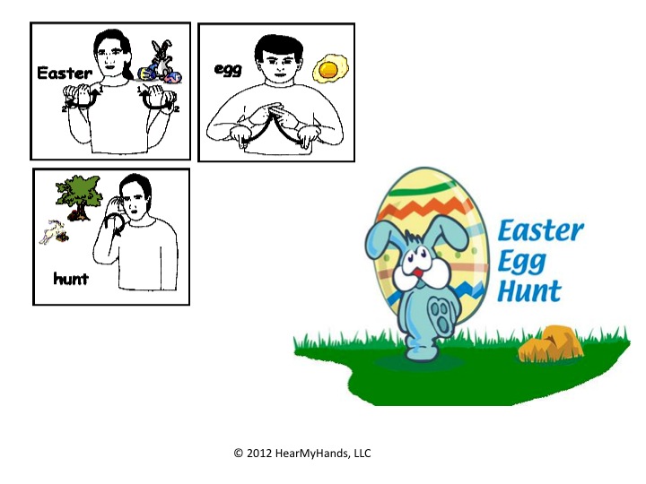 HearMyHands ASL EASTER EGG HUNT What's the Sign Wednesday!