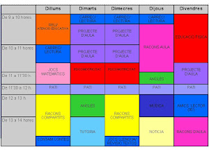 EL NOSTRE HORARI