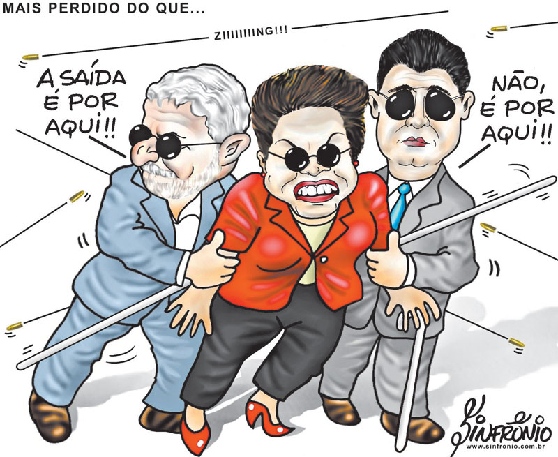 Mais perdido que cego em tiroteio Charge do dia « Chavalzada