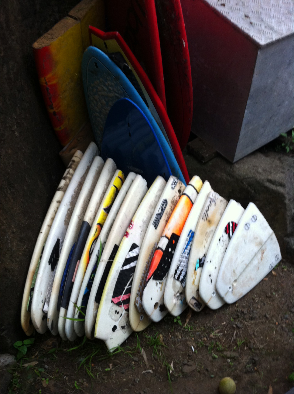 Broken Surfboard