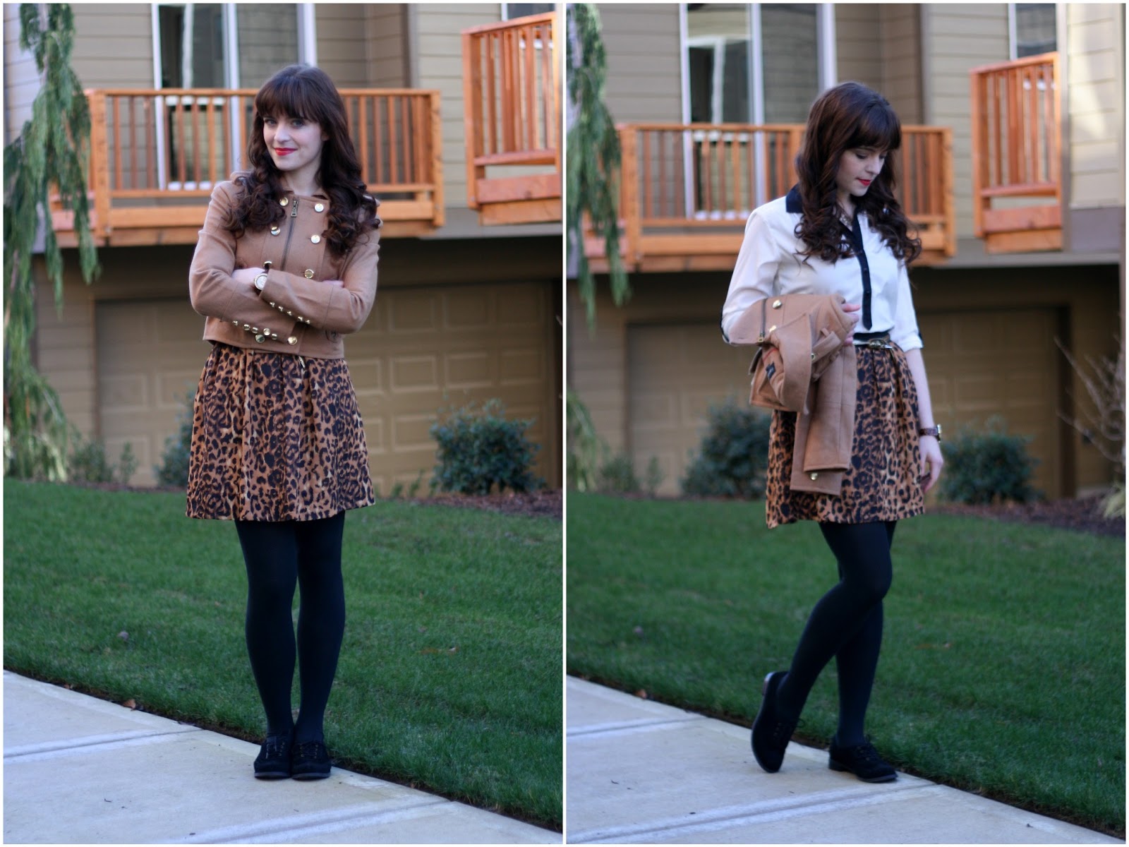 How to Wear DIY The classy leopard skirt / Create / Enjoy