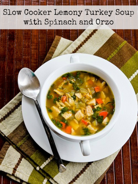 Zo S Kitchen Chicken Orzo kalyn's kitchen®: slow cooker lemony turkey (or chicken) soup with Zo S Kitchen Chicken Orzo kalyn's kitchen®: slow cooker lemony turkey (or chicken) soup with