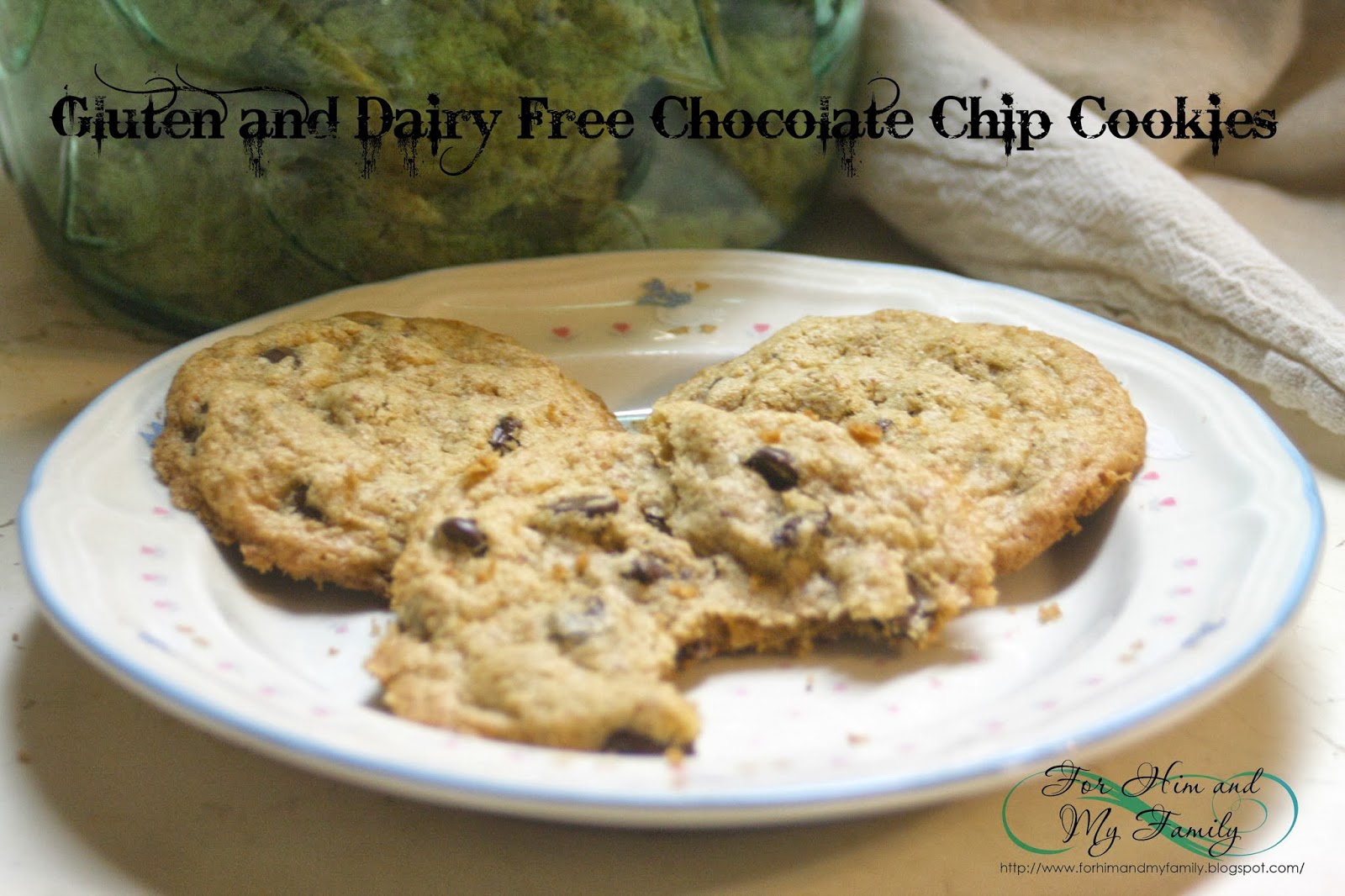 Dairy and Gluten Free Chocolate Chip Cookies - For Him and My Family