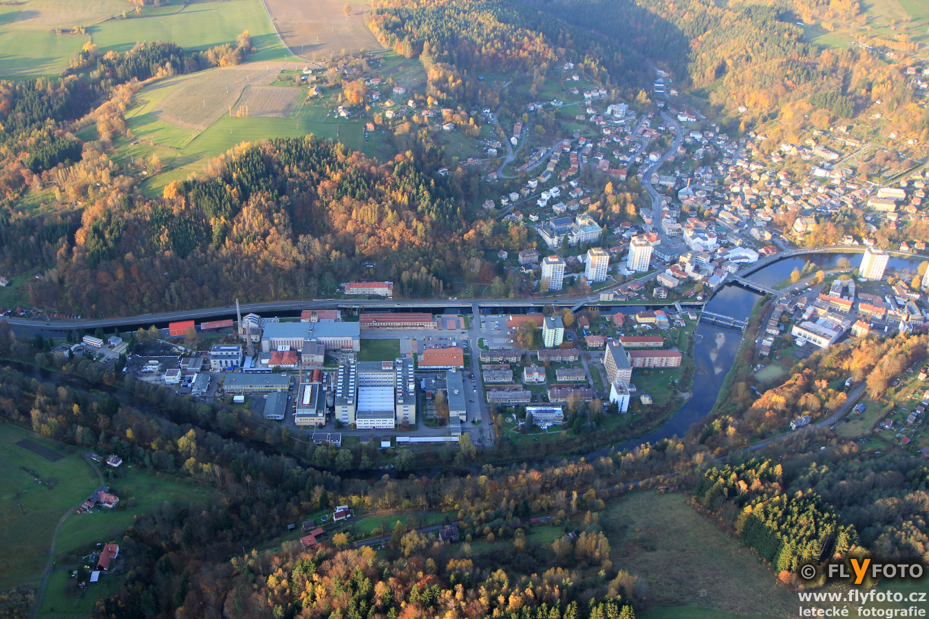 FLyFOTO letecká fotografie a video Železný Brod