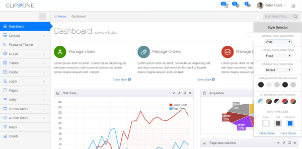 Clip-One - Bootstrap 3 Responsive Admin Template Bootstrap 3 Responsive Admin Template