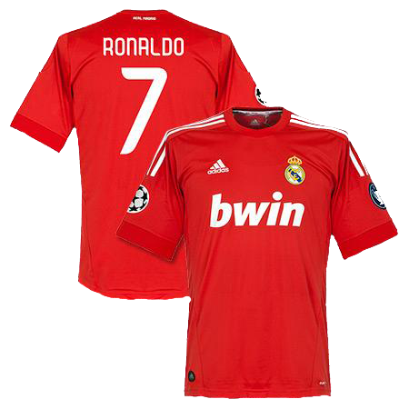 Top Football Players: Cristiano Ronaldo Real Madrid Jersey, Cronaldo