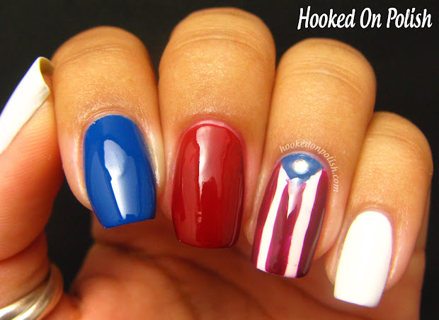Nail Art Puerto Vtwctr Puerto Rican Flag Nails
