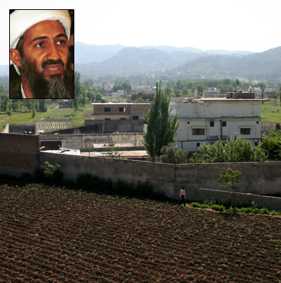 Usama in Laden was within bin laden with gun. Usama in Laden was within