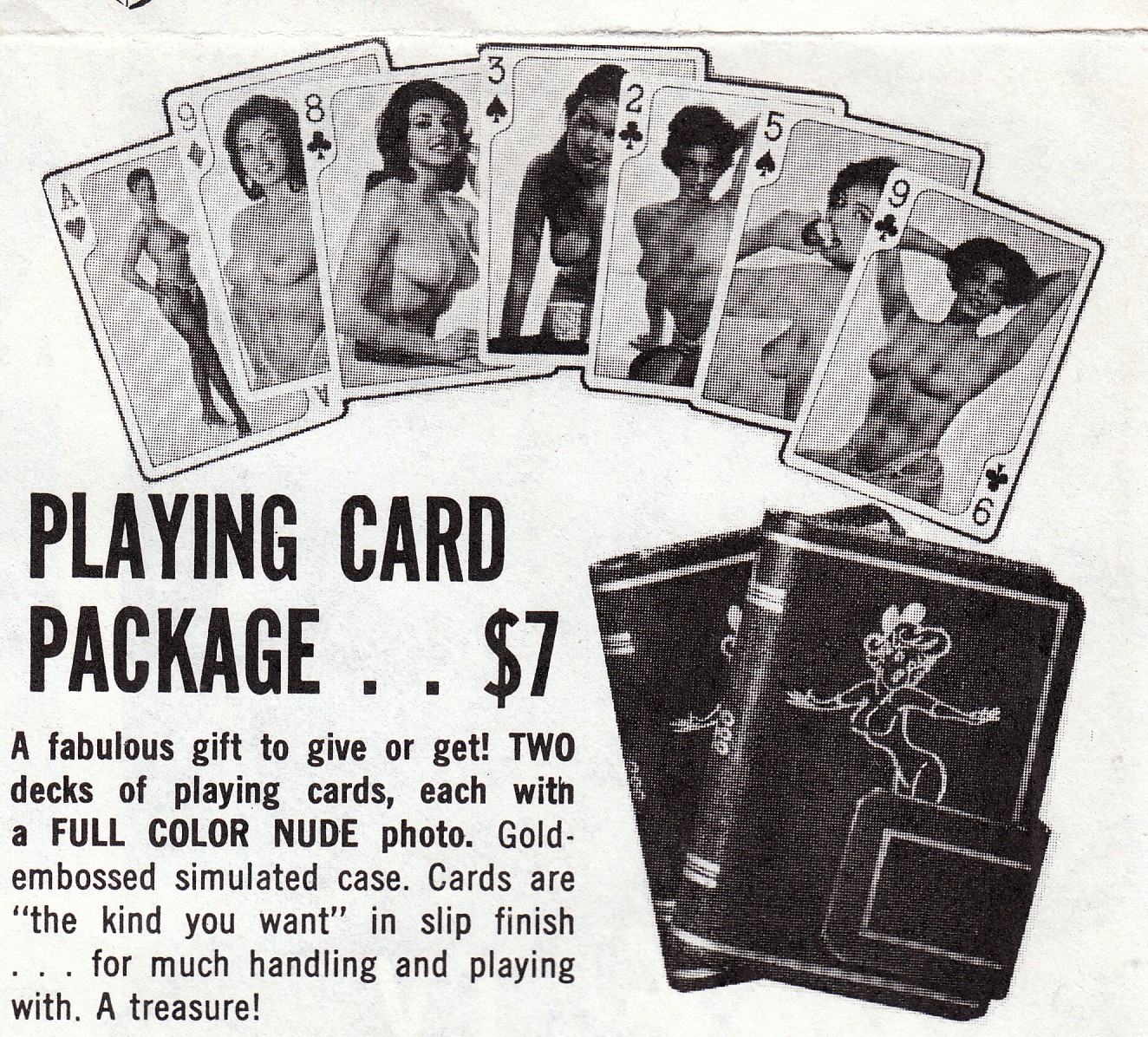 ... the back of magazines. Bill Wenzel Playing cards 1954 Frederic ... ... the back of magazines. Bill Wenzel Playing cards 1954 Frederic ...