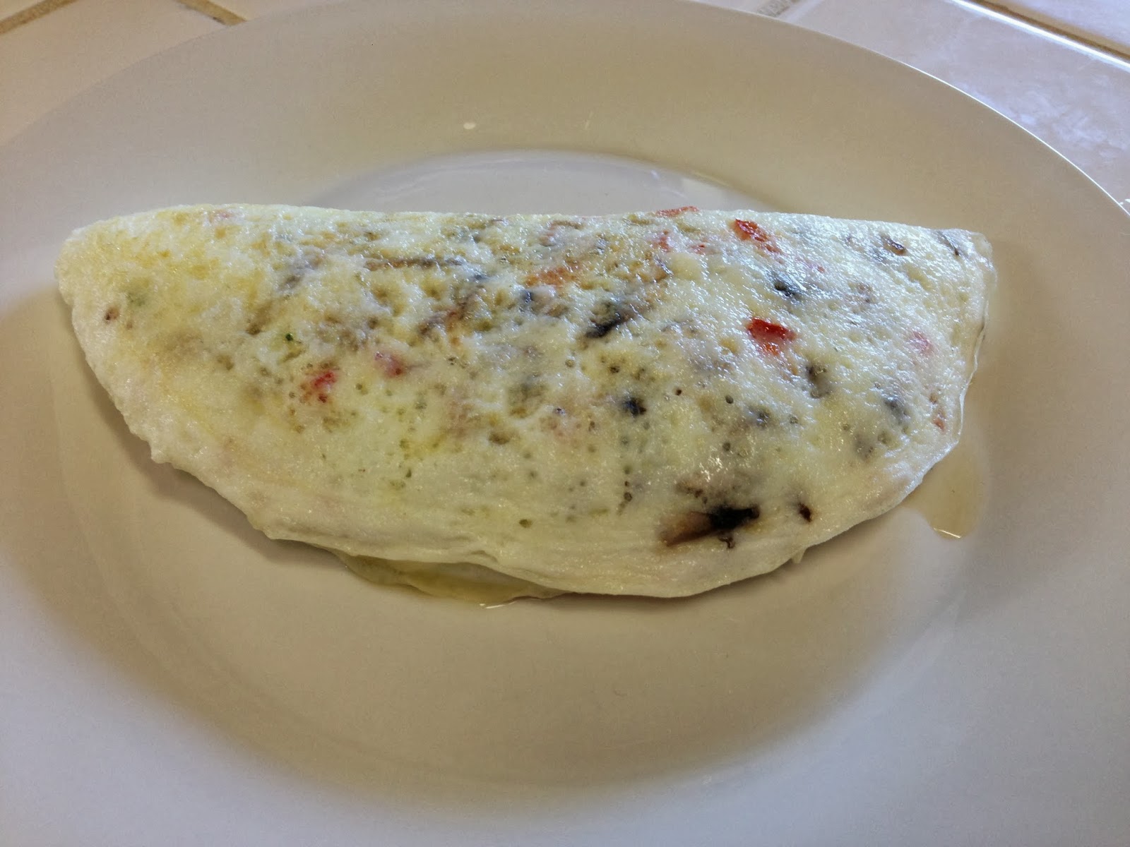 The Crystal Dish: Healthy Egg White omelet