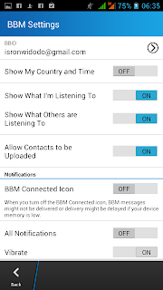 update musik bbm