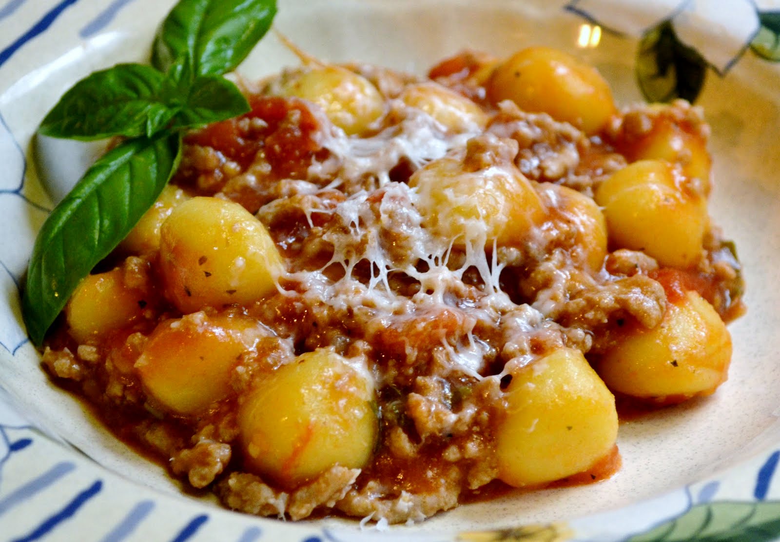 One Pot Gnocchi With Turkey Bolognese Jersey Girl Cooks