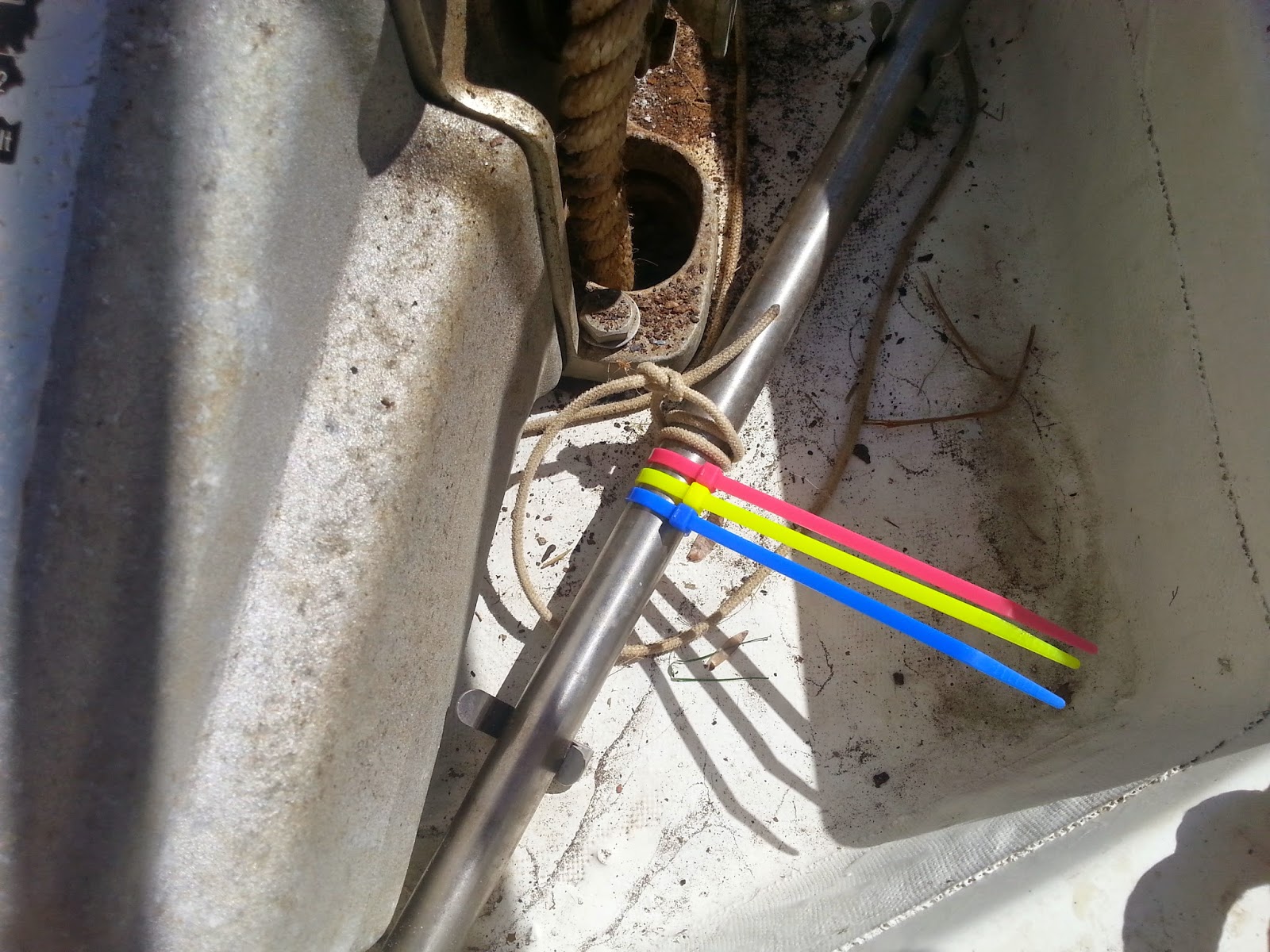 Boat Projects How much anchor chain do we have, anyway...? Sailing Luna Sea