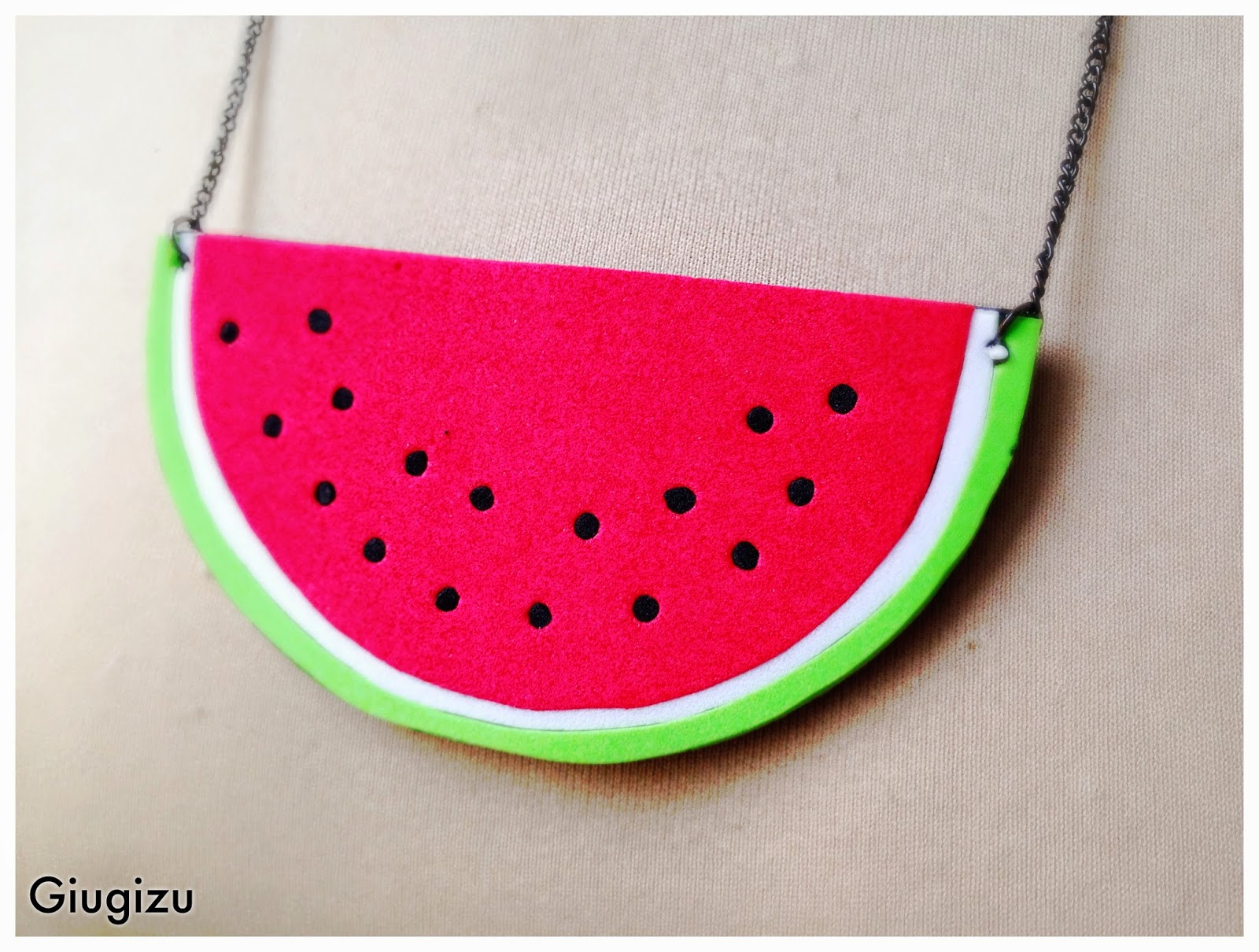 Watermelon accessories accessori a forma di anguria