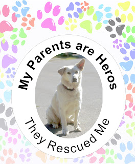 Rescue Dog Garden Flag Personalized Rescue Dog Garde Flag