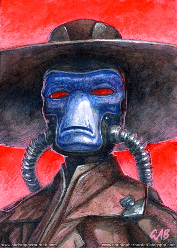 The DOODLES, DESIGNS, and aRT of CHRISTOPHER BURDETT: Cad Bane