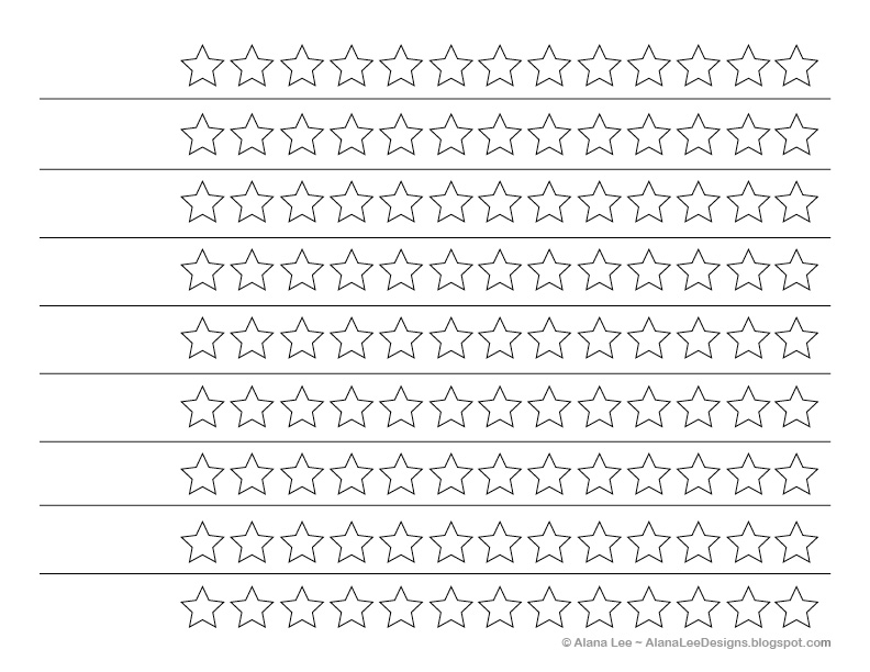 printable star chart