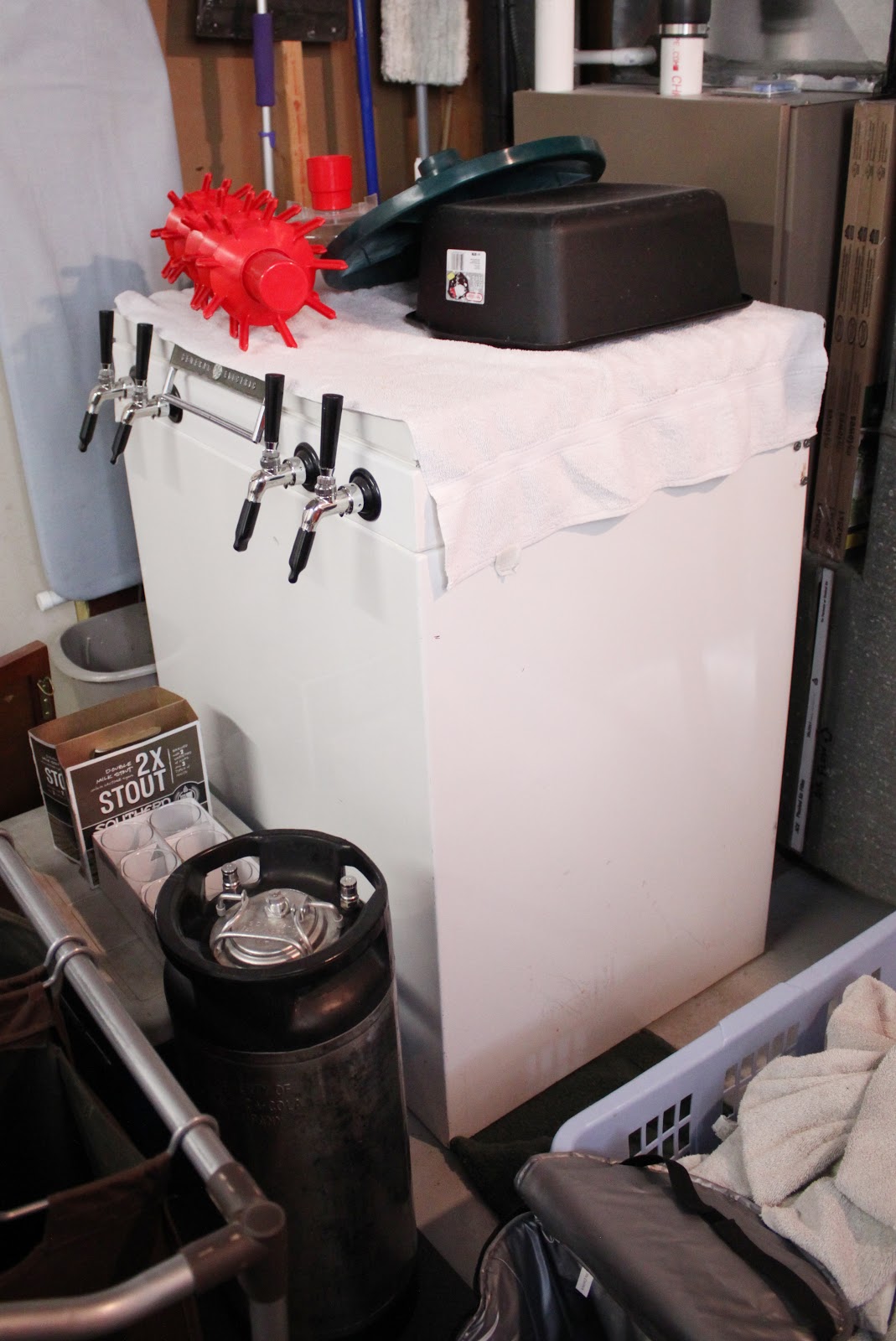 Freezer Keezer Danks and Honey