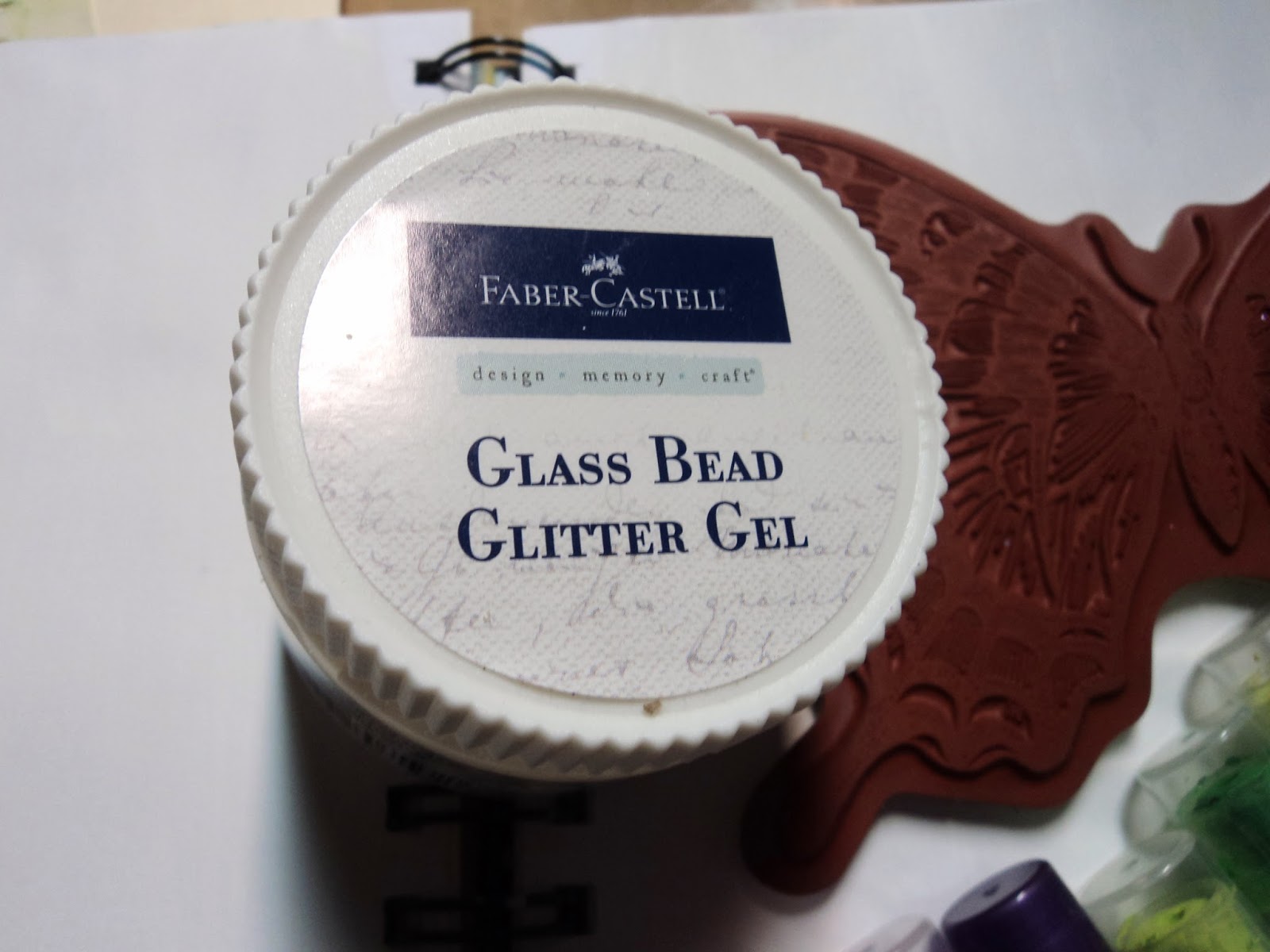 Sometimes Wy Artist Journal Glass Bead Glitter Gel!