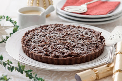 Sour cherry festive pie & mixed spice anglaise Recipe Sour cherry festive pie & mixed spice anglaise Recipe