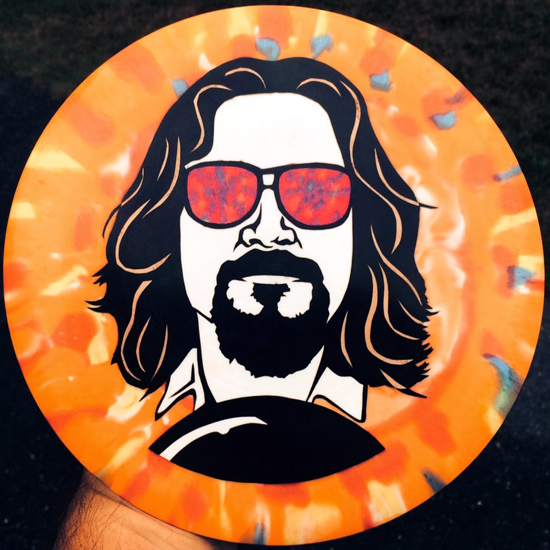 Kevin's XL/Softail & Disc Golf Chronicles Shaving Cream Disc Dyes