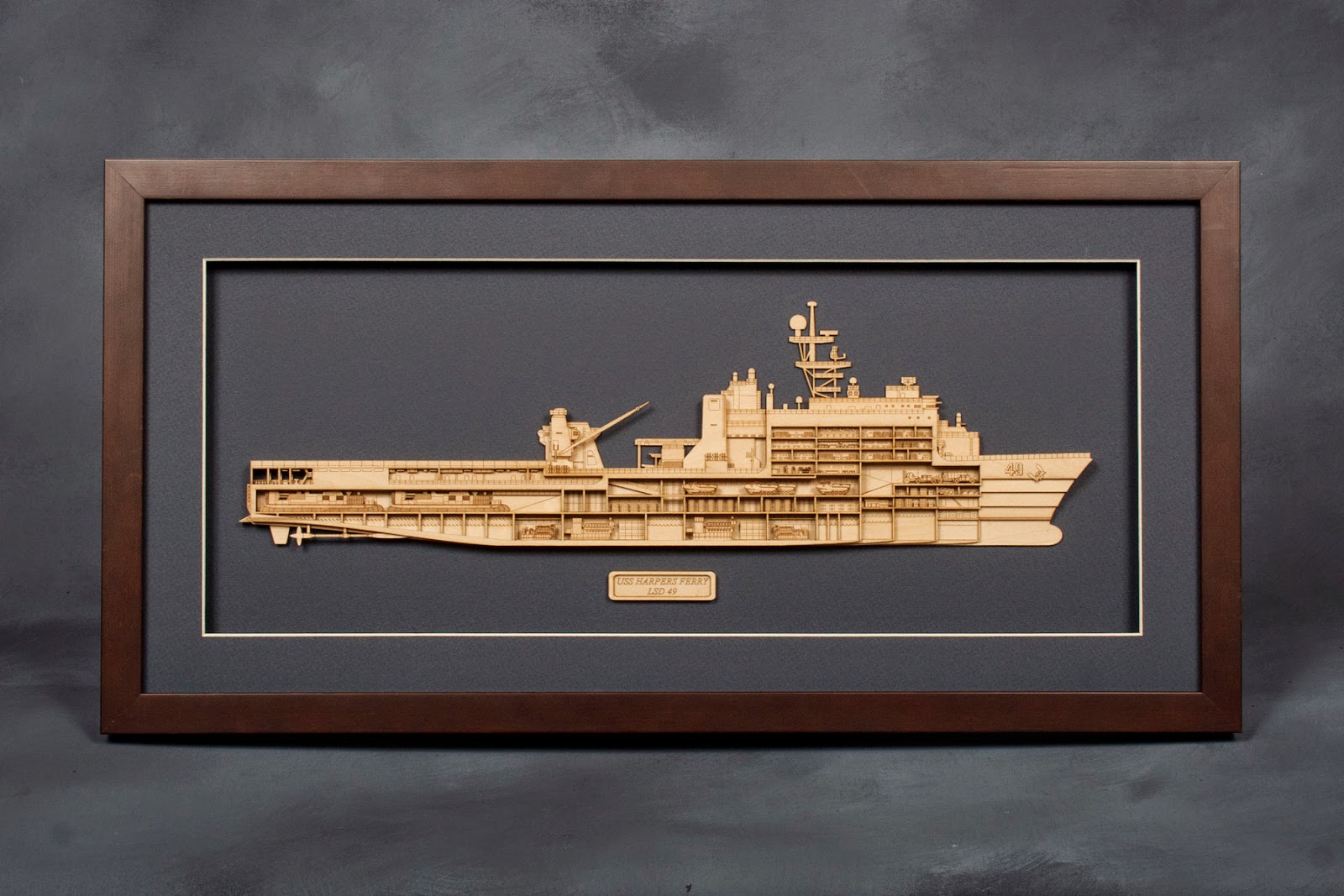 United States Navy Harpers Ferry Class LSD