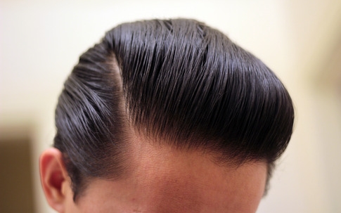 Hasil Pemakaian Minyak Rambut Pomade Slick Devil Hitam Hasil Pemakaian Minyak Rambut Pomade Slick Devil Hitam