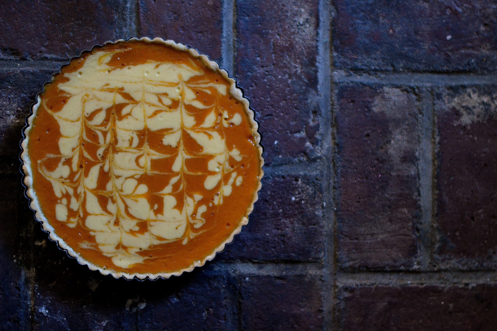 Bakeaholic Mama Pumpkin Goat Cheese Tart