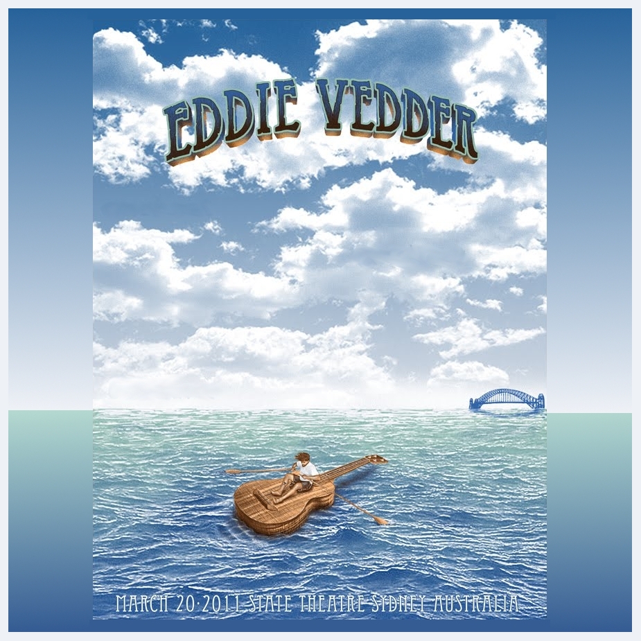 Music Art Vcl Eddie Vedder Live At The State Theatre Sydney