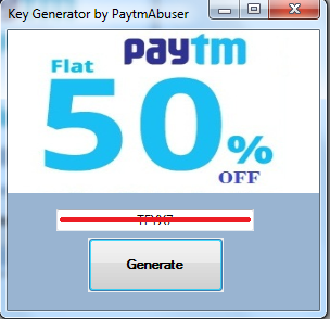 Paytm discount coupon