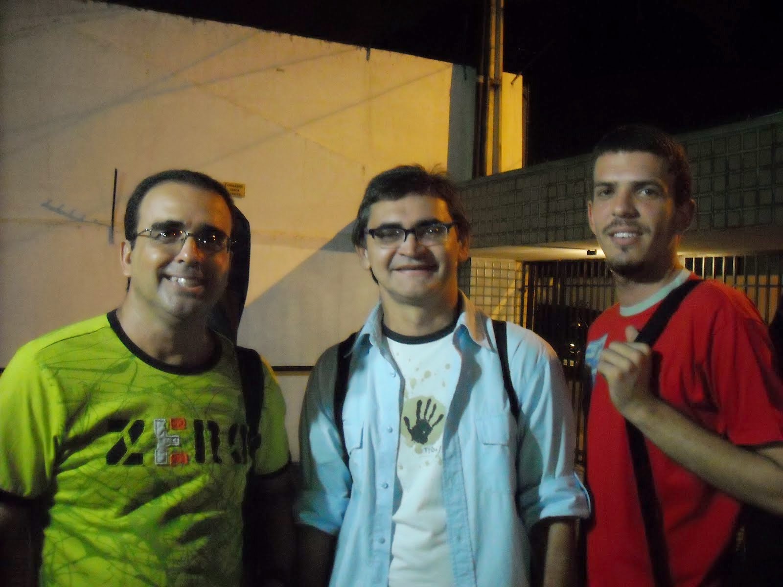 Marcos Silva, Cildo Martins e Daniel