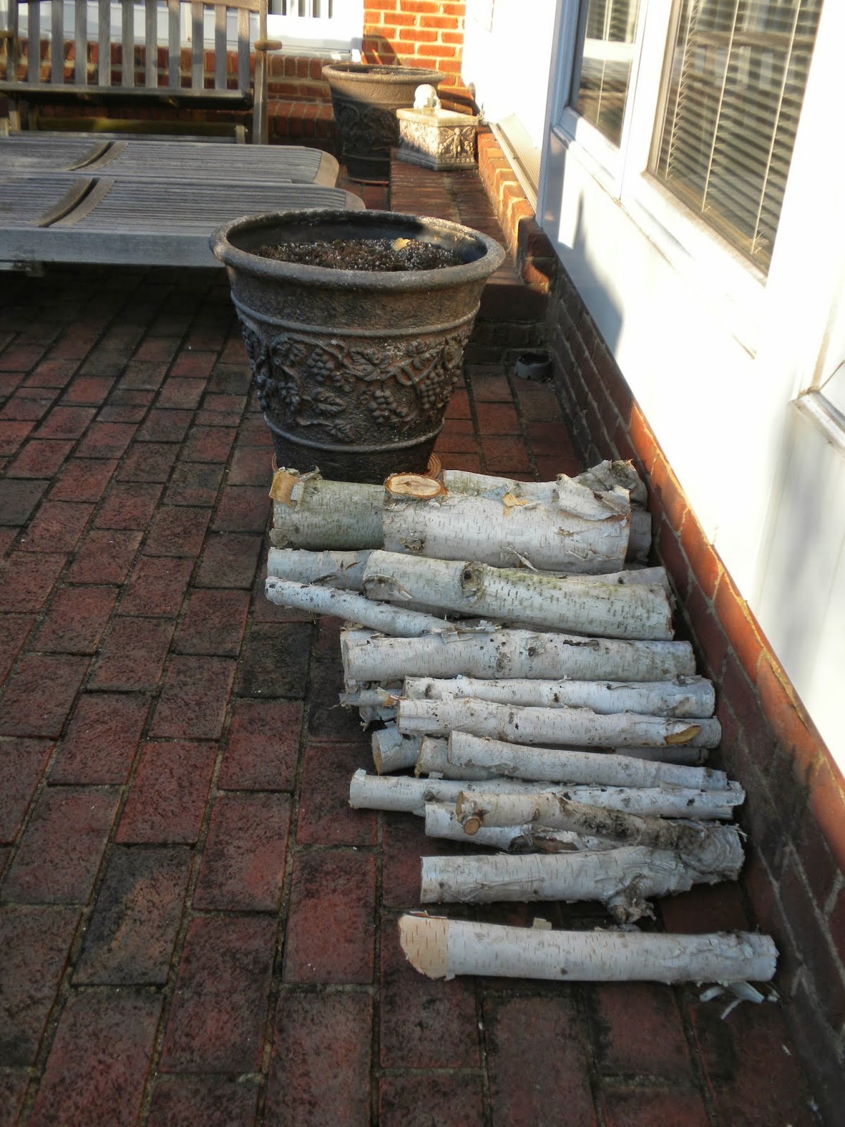 Panoply Decorating with Birch Wood (or Facsimiles Thereof!)