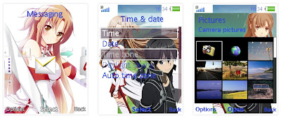 「刀劍神域」SonyEricsson手機主題for Elm/Hazel/Yari/W20﹝240x320﹞